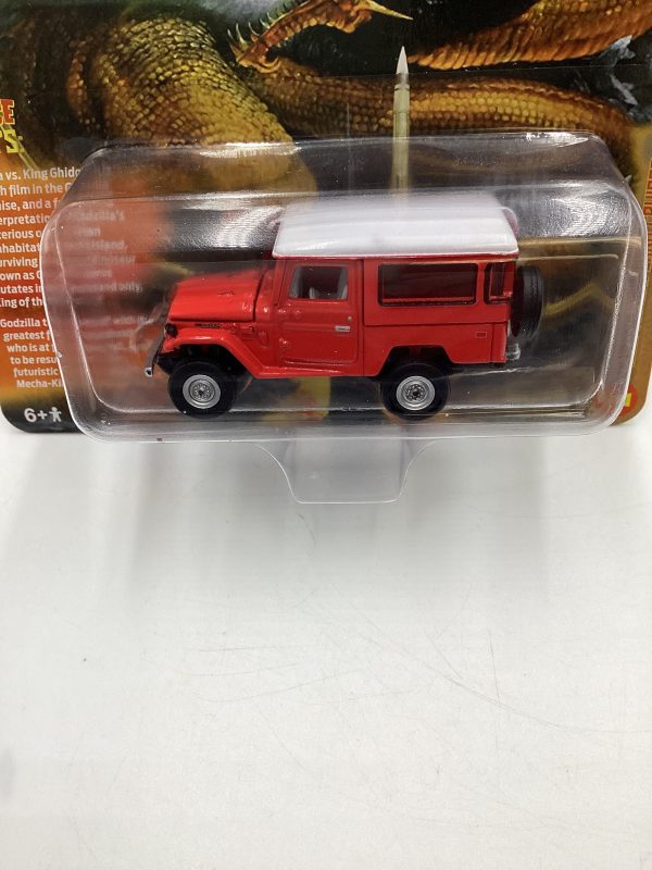 Johnny Lightning Pop Culture Godzilla Release 2 #3 1080 Toyota Land Cruiser Red 228D Discount