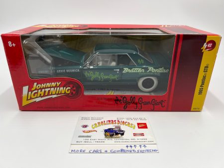 Johnny Lightning 1:24 Scale White Lightning Chase JL42 1965 Pontiac GTO The Jolly Green Giant VHTF Online Sale