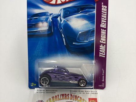 2008 Hot Wheels HW Team: Engine Revealers #156 Soooo Fast Purple AA4 Online Hot Sale