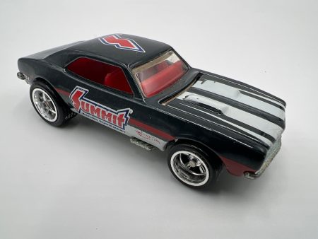 2013 Hot Wheels Super Treasure Hunt 67 Camaro Summit Gray W No Logo Base Loose Online Sale