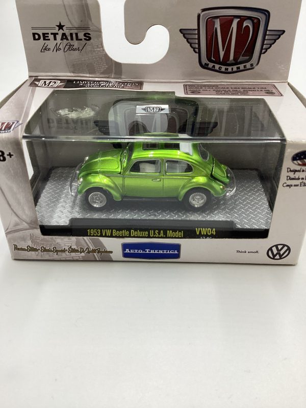 M2 Machines Auto shows 1953 VW Beetle Deluxe USA Model VW04 Online Hot Sale