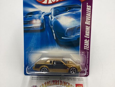 2008 Hot Wheels HW Team: Engine Revealers #153 Buick Grand National Gold 56B Hot on Sale