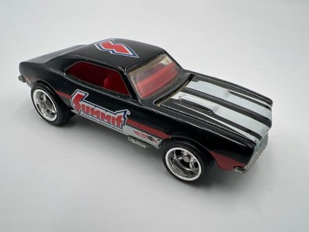 2013 Hot Wheels Super Treasure Hunt 67 Camaro Summit Black W No Logo Base Loose Cheap