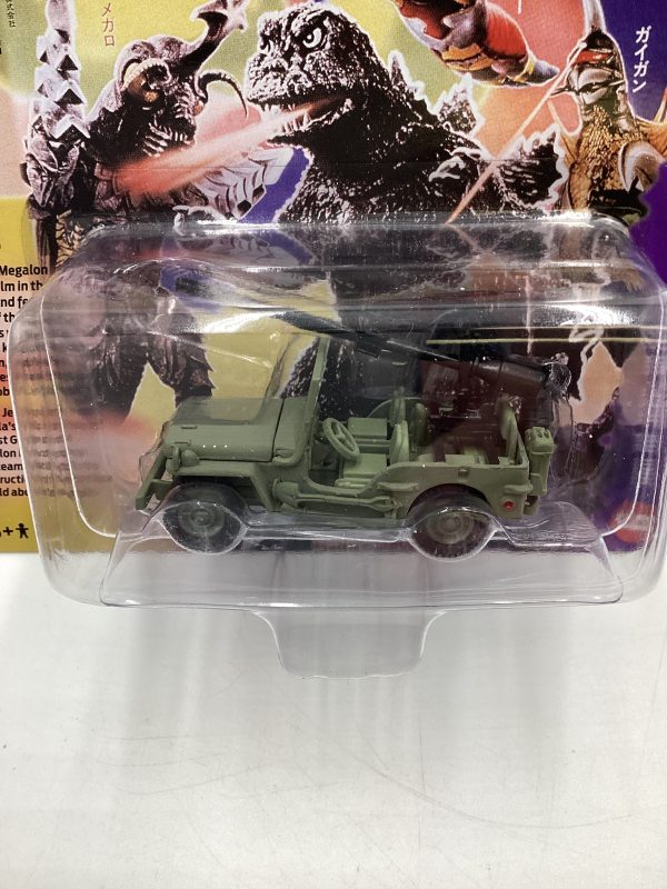 Johnny Lightning Pop Culture Godzilla Release 1 #6 WWII MB Jeep Willy’s Green 227E Online Sale