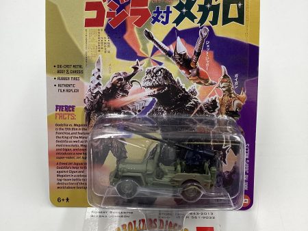 Johnny Lightning Pop Culture Godzilla Release 1 #6 WWII MB Jeep Willy’s Green 227E Online Sale