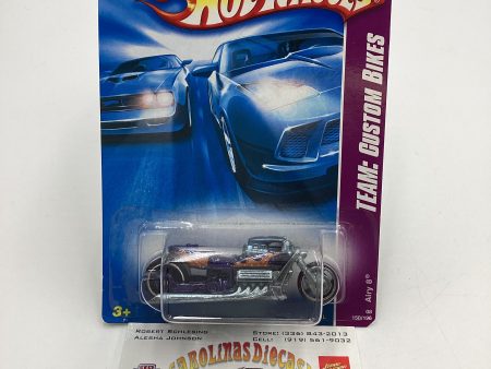 2008 Hot Wheels HW Team: Custom Bikes #150 Airy 8 Purple 113B Supply