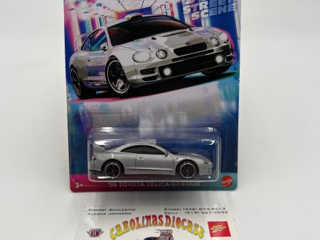 2024 Hot Wheels 90s Street Scene #4 95 Toyota Celica GT-Four Silver 161O Fashion