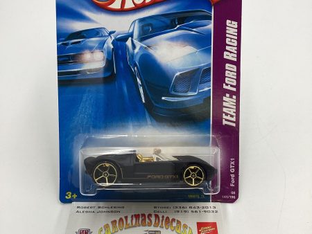 2008 Hot Wheels HW Team: Ford Racing #141 Ford GTX1 Matte Black 22i For Cheap