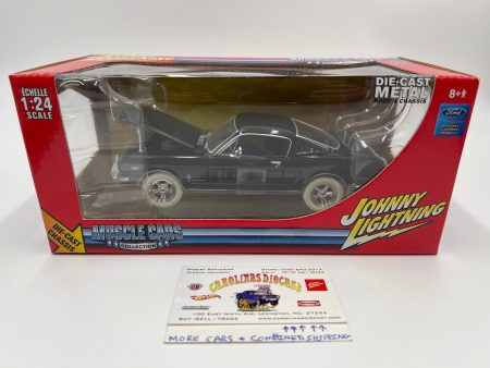 Johnny Lightning 1:24 Scale White Lightning Chase Muscle Cars 1965 Ford Mustang Black VHTF Discount