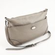 FENDI Selleria Leather Shoulder Bag Silver BT194 on Sale