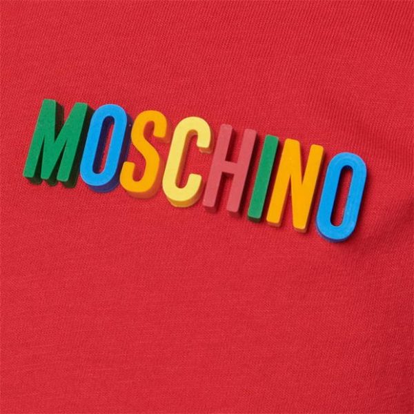 Moschino Red Logo T-Shirt Supply