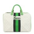 GUCCI JOY Line GG Supreme Leather Boston Bag 189895 Hot on Sale