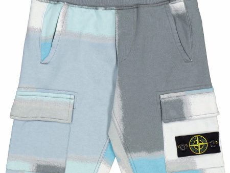 Stone Island Junior Camo Shorts Online Hot Sale