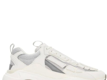 Amiri White & Grey Bone Runners Fashion