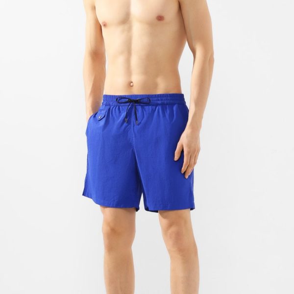 Brioni Blue Classic Swimshorts Discount