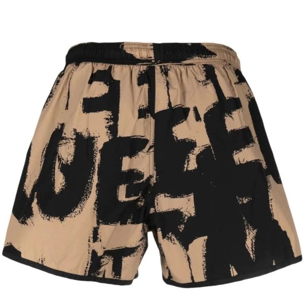 Alexander McQueen Graffiti Logo Swimshorts Online now