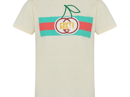 Kids Gucci Cherry T-Shirt Supply