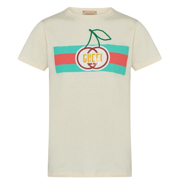 Kids Gucci Cherry T-Shirt Supply