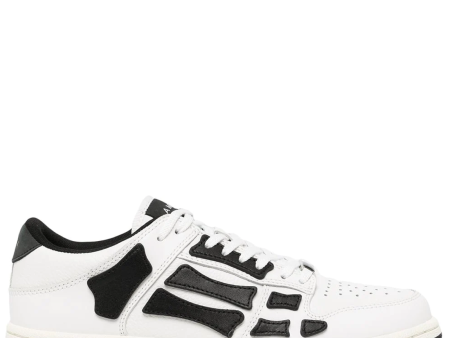 Amiri White & Black Skeleton Low Trainers on Sale