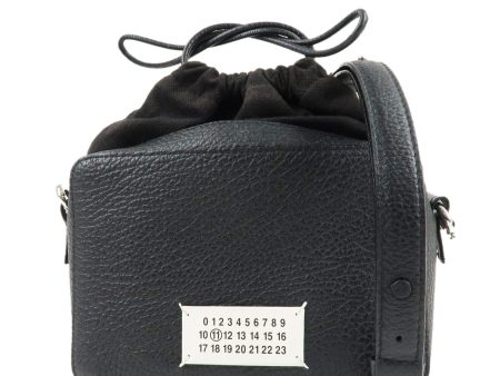 Maison Margiela Leather Canvas 5AC Camera Bag  Black SB1WG0018 Fashion