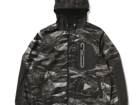 and wander Printed Hood Jacket Hot on Sale