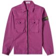 Stone Island Double Pocket Zip Overshirt For Sale