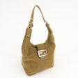 FENDI Corduroy Shoulder Bag 20686 For Cheap