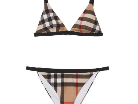 Womens Burberry Check Bikini Online