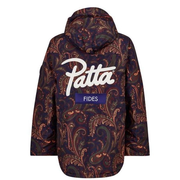 Napapijri X Patta Logo Down Jacket For Cheap