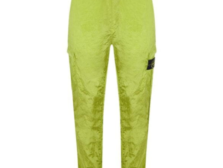 Stone Island Green Nylon Metal Cargo Pants Online Hot Sale