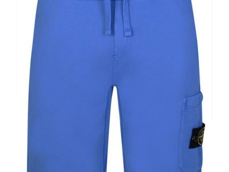 Stone Island Pervinca Cotton Sweatshorts Online now