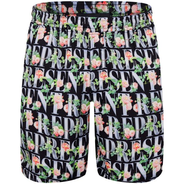 Represent Floral Logo Shorts Fashion