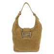 FENDI Corduroy Shoulder Bag 20686 For Cheap