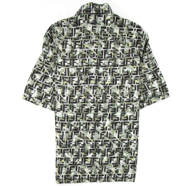 Fendi Camouflage FF Print Shirt Discount