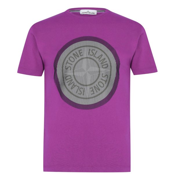 Stone Island Tricomia Logo T-Shirt Fashion