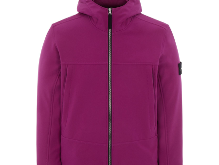 Stone Island Magenta Soft Shell-R Sale