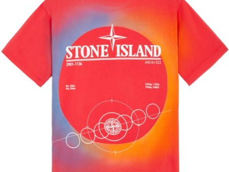 Stone Island Eclipse Logo T-Shirt Hot on Sale