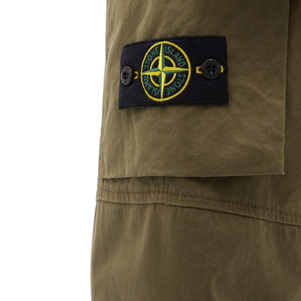 Stone Island Garment Dyed Tapered Cargos Supply