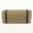 GUCCI Sherry Line GG Canvas Leather Hand Bag Beige Brown 364835 Online Sale