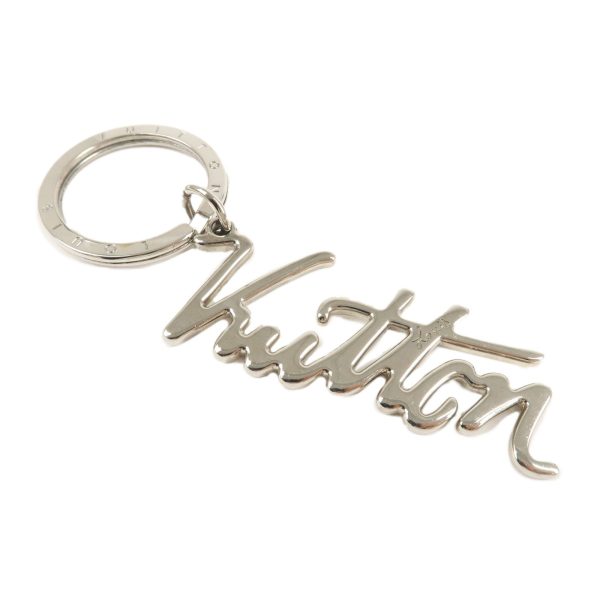 Louis Vuitton Porte Cles LV Autograph Key Chain Silver M68829 Discount