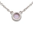 Tiffany&Co. By The Yard 1P Pink Sapphire Necklace 0.08ct SV925 For Discount