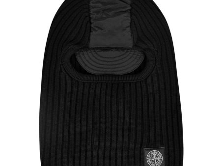 Stone Island Ribbed Knit Balaclava Hot on Sale