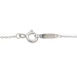 Tiffany&Co. Heart Key Necklace SV925 Silver Blue Supply