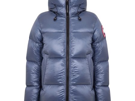 Canada Goose Blue Crofton Down Jacket Cheap