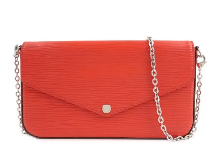 Louis Vuitton Epi Pochette Felicie Chain Shoulder Bag M68629 For Sale